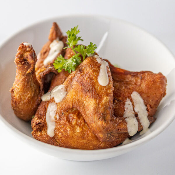 ½ Roasted and Flash-Fried Chicken