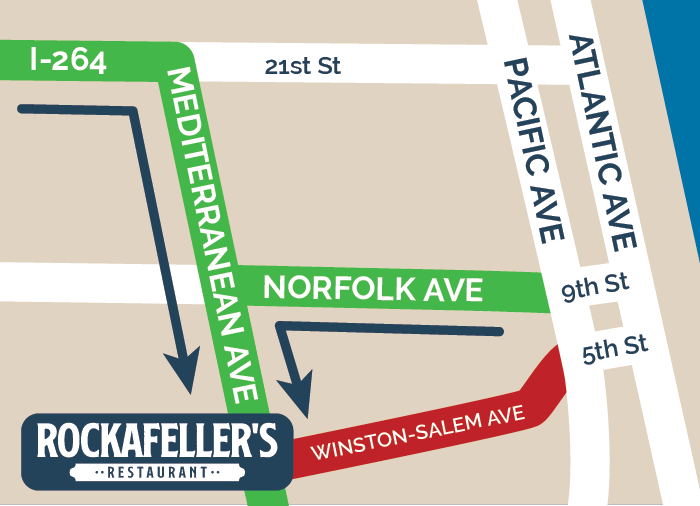 rockafellers map alternate route